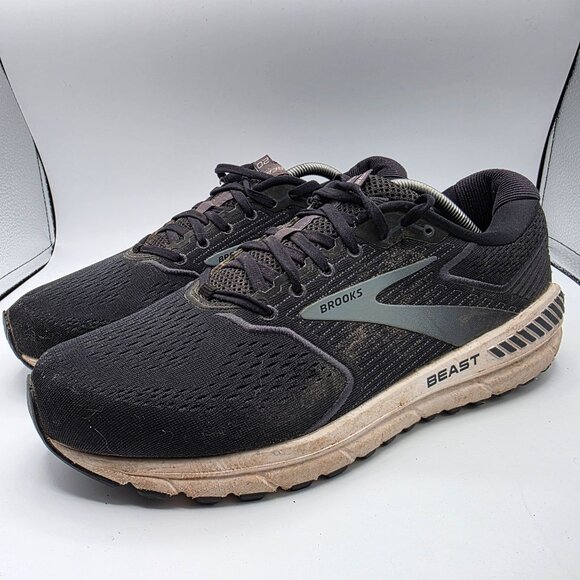 Brooks Beast 20 Mens Size 12.5 Black Athletic Shoes Walking Casual 1103271D051 main image 10